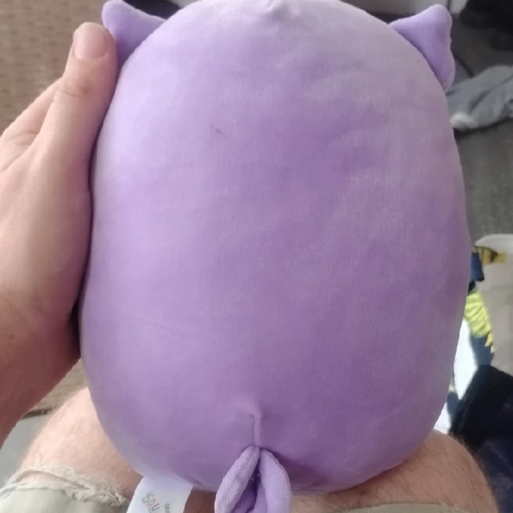 Squishmallows Lavender and Cream Holly The Owl